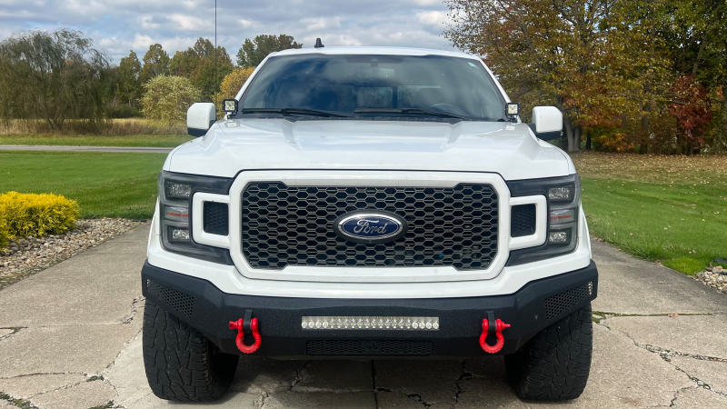 Load image into Gallery viewer, Fishbone Offroad 2015+ Ford F150 / 2017+ Raptor Pod Light Bracket - Black
