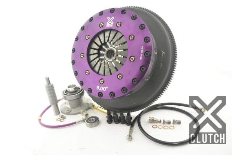 Load image into Gallery viewer, XClutch 09-15 Cadillac CTS V 6.2L 9in Triple Solid Ceramic Clutch Kit
