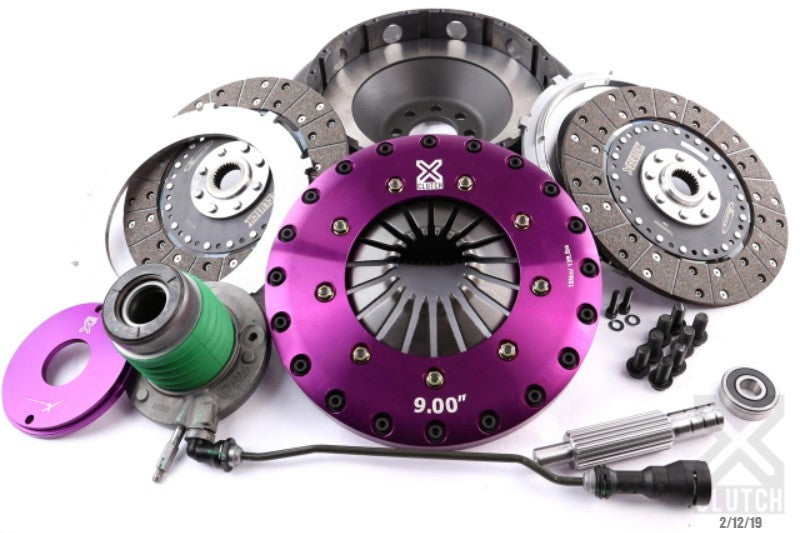 Load image into Gallery viewer, XClutch 14-19 Chevrolet Corvette 6.2L 9in Twin Solid Organic Clutch Kit
