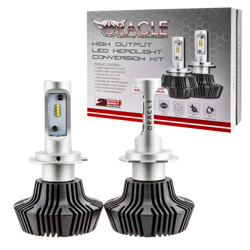Load image into Gallery viewer, Oracle H7 4000 Lumen LED Headlight Bulbs (Pair) - 6000K
