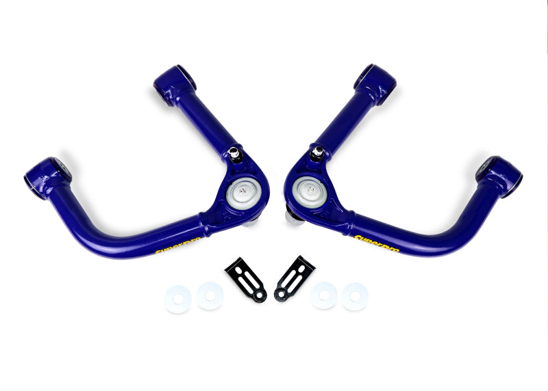 Load image into Gallery viewer, SuperPro 22-23 Toyota Tundra Fixed Offset Front Upper Control Arm Set
