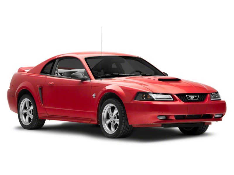 Load image into Gallery viewer, Raxiom 99-04 Ford Mustang Axial Series Headlights w/ LED Bar- Black Housing (Clear Lens)
