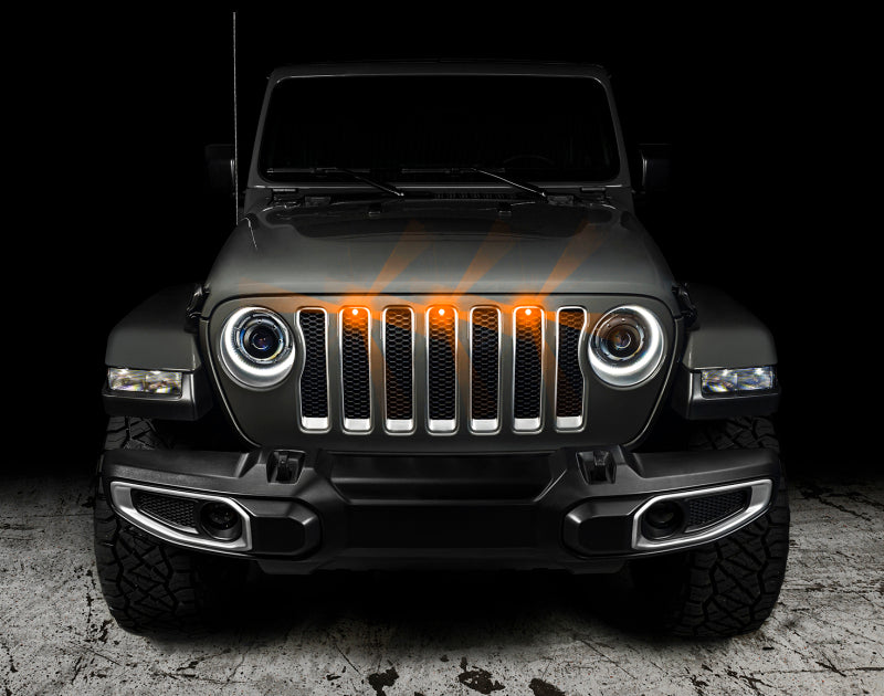 Load image into Gallery viewer, Oracle Pre-Runner Style LED Grille Kit for Jeep Gladiator JT - Amber

