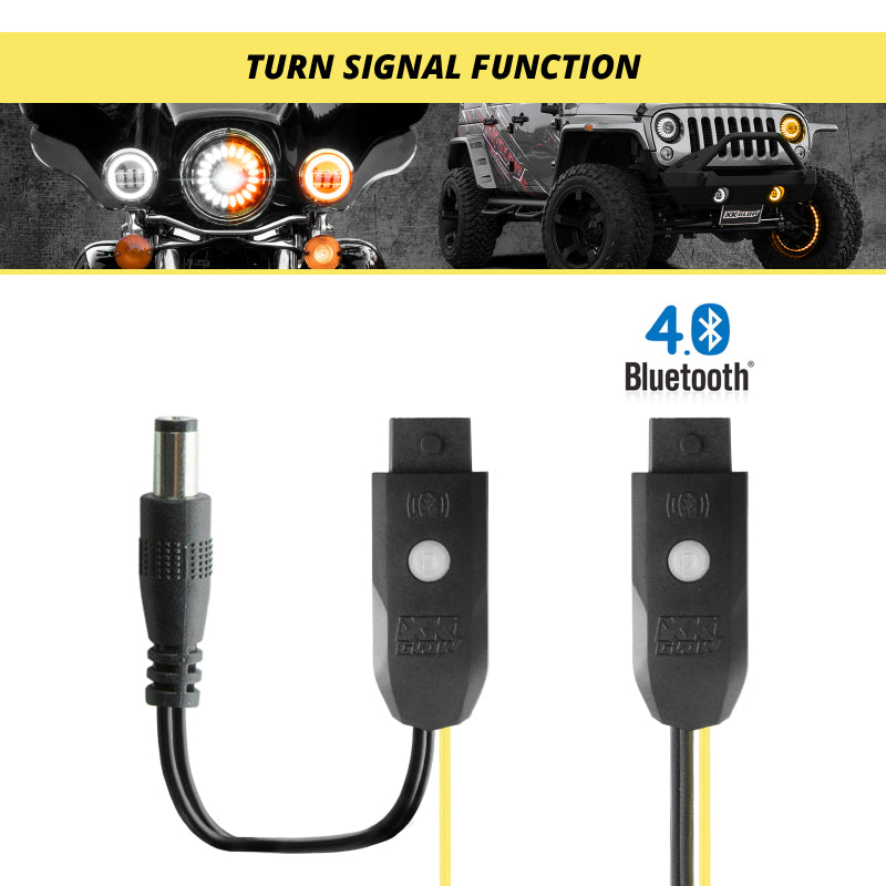 Load image into Gallery viewer, XK Glow Mini XKchrome 12V Controller w/ Turn Signal Function 2pc
