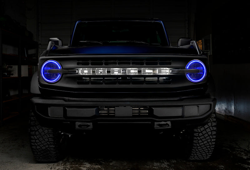 Load image into Gallery viewer, Oracle 2021 Ford Bronco DRL Upgrade w/ Halo Kit - ColorSHIFT w/ BC1 Controller
