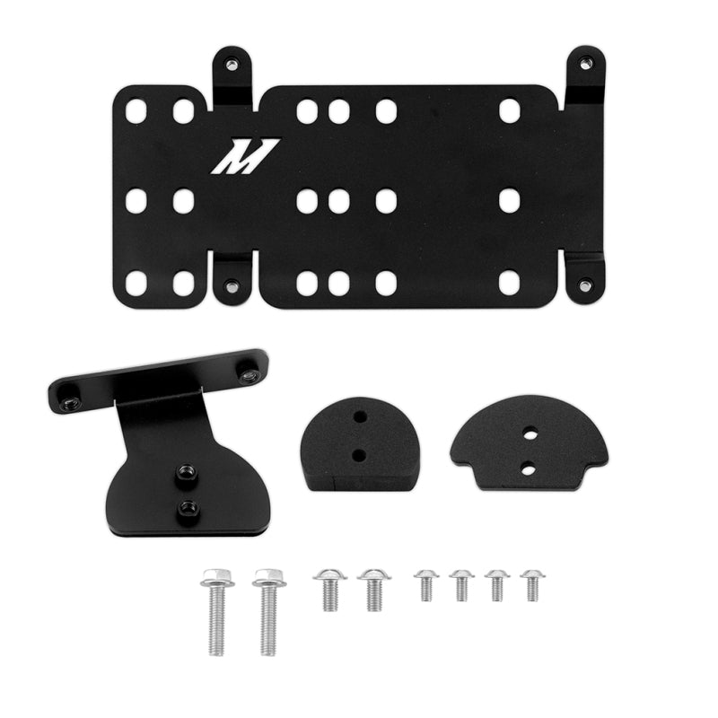 Load image into Gallery viewer, Mishimoto 2022+ Chevy 1500 Tow Hook License Plate Relocation Bracket
