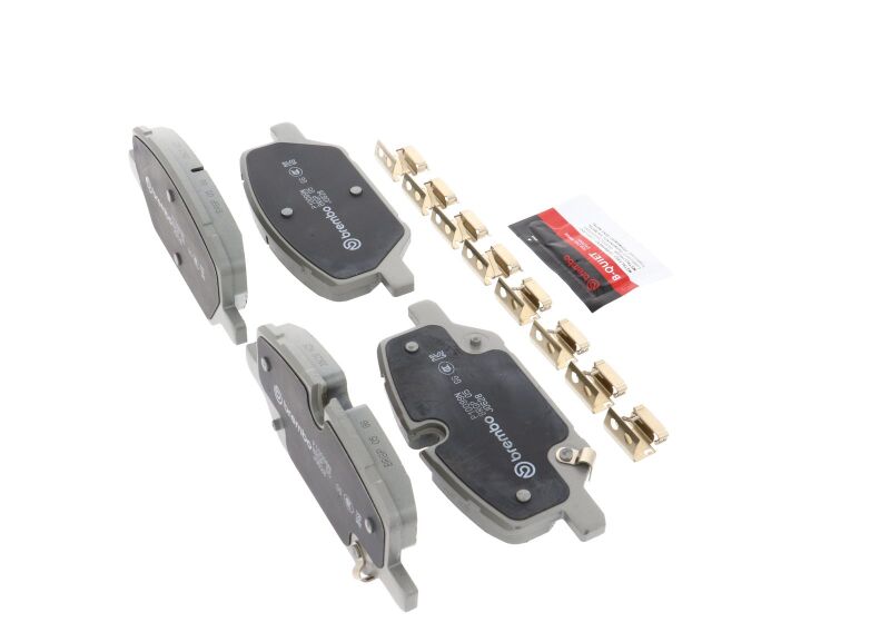 Load image into Gallery viewer, Brembo OE 20-24 Cadillac CT5/XT4/22-24 Chevy Camaro/2021 GMC Terrain Ceramic Brake Pad - Front
