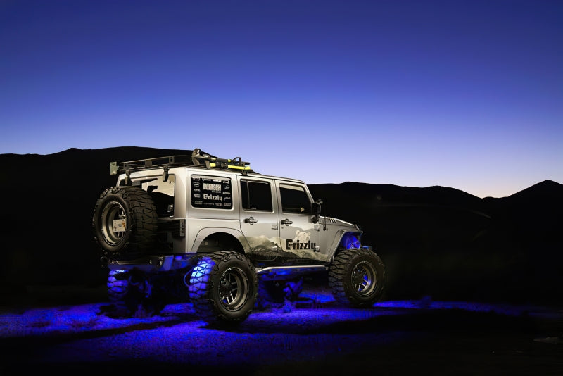 Load image into Gallery viewer, Oracle Bluetooth + RF Underbody Rock Light Kit - 4 PCS - ColorSHIFT
