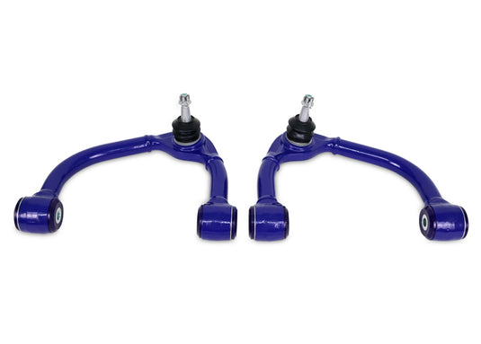 SuperPro 2021+ Ford F150 Fixed Offset Front Upper Control Arm Set