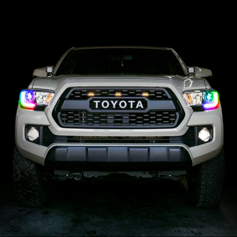 Load image into Gallery viewer, Oracle 1621 Toyota Tacoma Dynamic RGBW Headlight DRL Upgrade Kit  ColorSHIFT Dynamic
