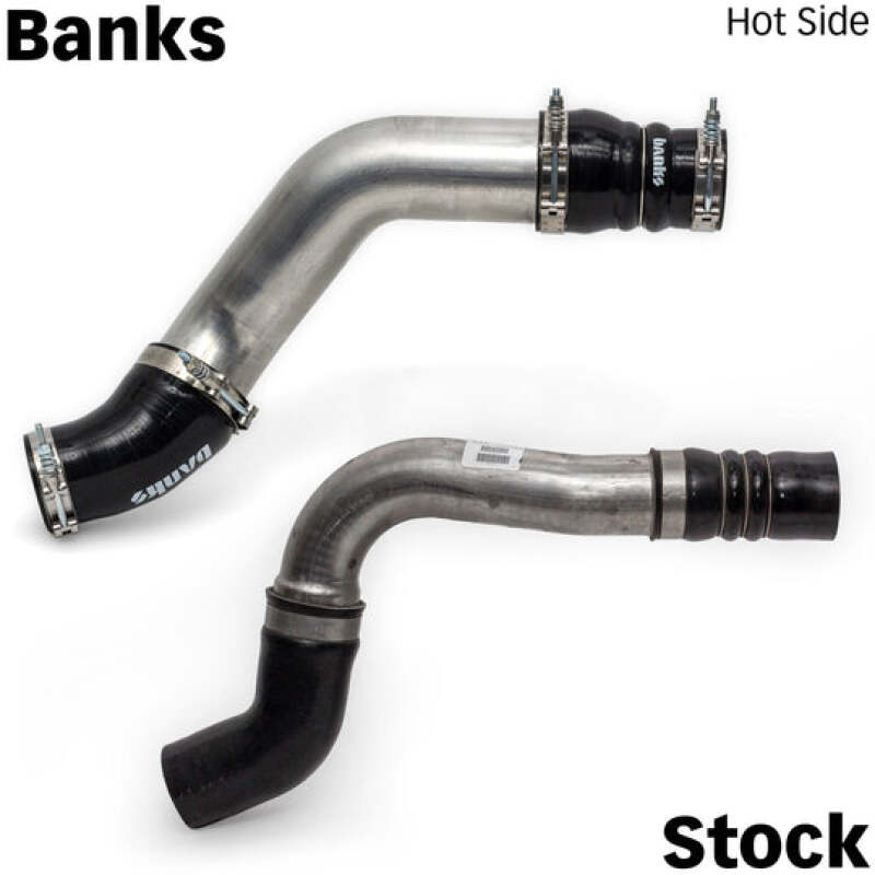 Load image into Gallery viewer, Banks Power 19-21 Ram 2500/3500 6.7L Cummins Boost Tube Upgrade Kit - Red Raw Finish
