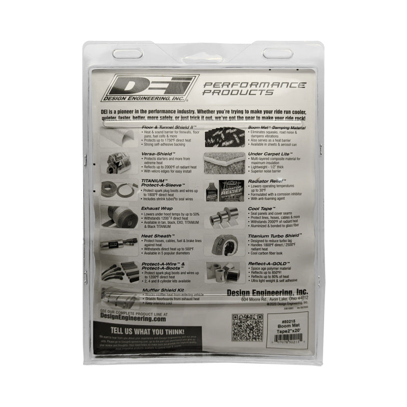 Load image into Gallery viewer, DEI Boom Mat Damping Tape 2in x 20ft Roll
