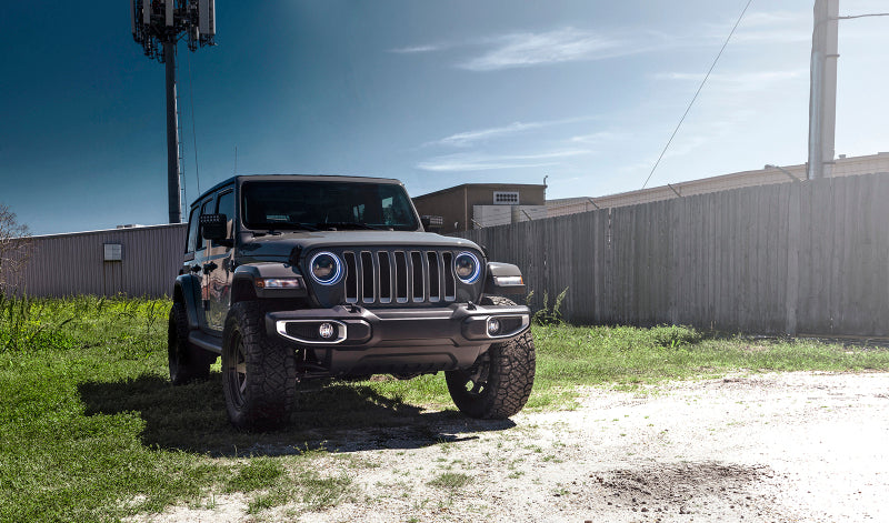 Load image into Gallery viewer, Oracle Jeep Wrangler JL/Gladiator JT 7in. High Powered LED Headlights (Pair) ColorSHIFT

