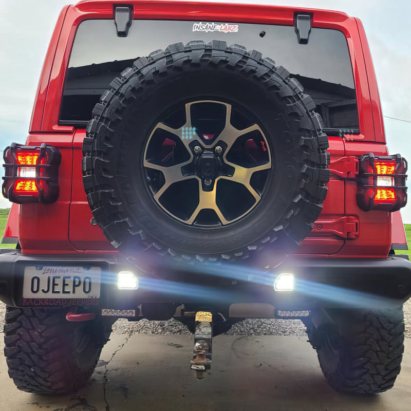 Load image into Gallery viewer, Oracle Rear Bumper LED Reverse Lights for Jeep Wrangler JL - 6000K SEE WARRANTY
