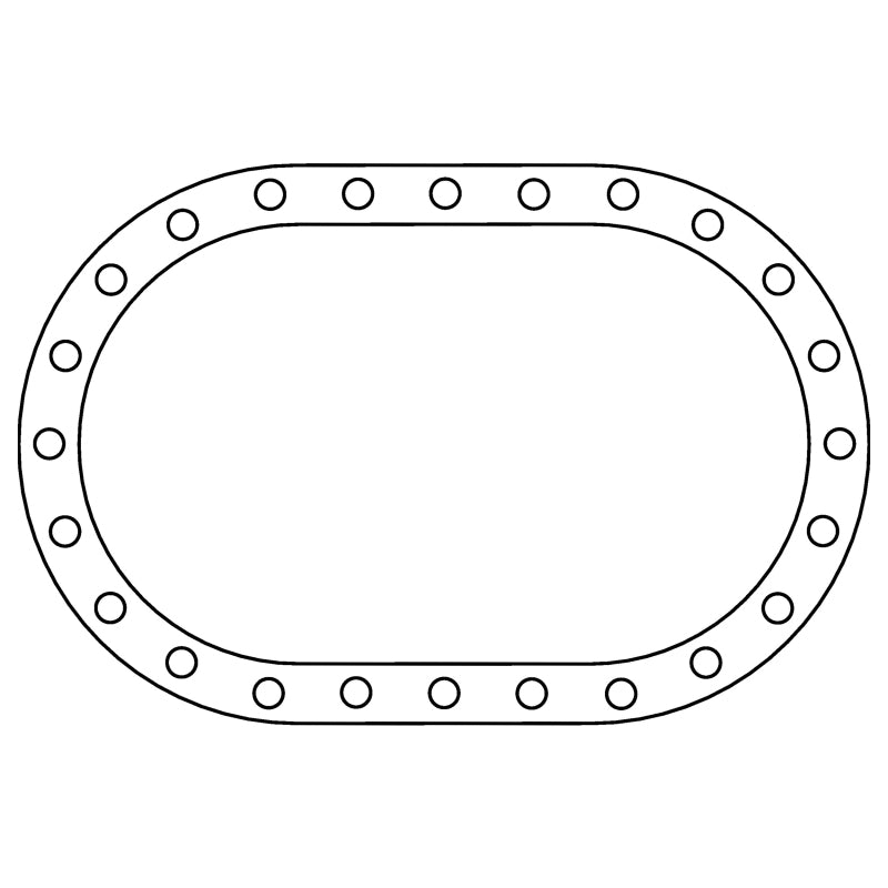 Load image into Gallery viewer, Cometic Fuel Cell .062in Fiber Filler Gasket - 24 Bolt - Oval

