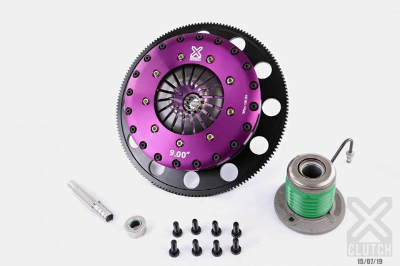 Load image into Gallery viewer, XClutch 05-10 Ford Mustang GT 4.6L 9in Twin Solid Ceramic Clutch Kit
