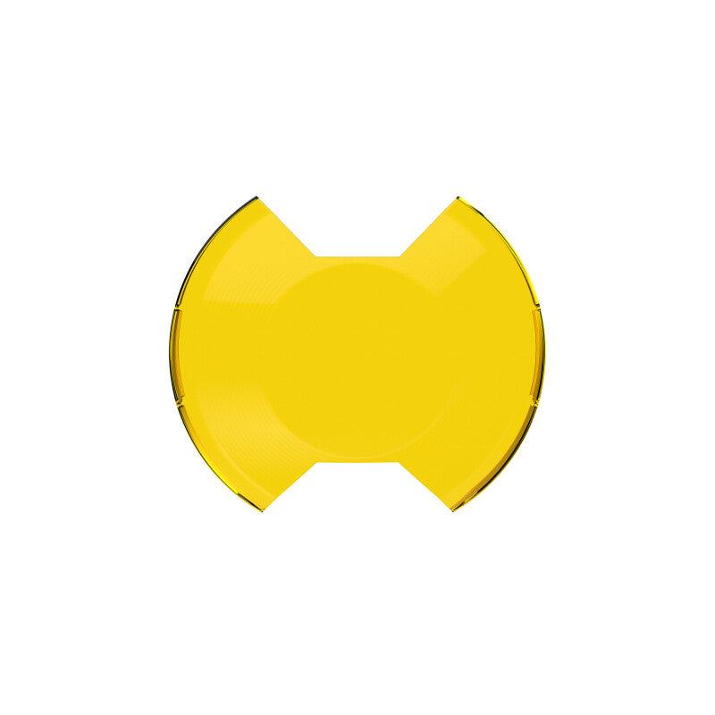 Load image into Gallery viewer, KC HiLiTES SlimLite 8in. LED Light Shield SAE Driving (Shield Only) - Selective Yellow
