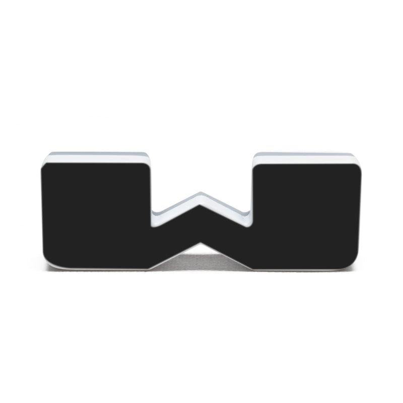 Load image into Gallery viewer, ORACLE Lighting Universal Illuminated LED Letter Badges - Matte Blk Surface Finish - W
