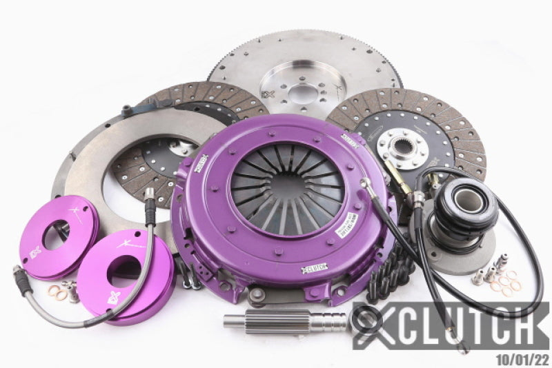 Load image into Gallery viewer, XClutch 10-15 Chevrolet Camaro 6.2L 10.5in Twin Solid Organic Clutch Kit
