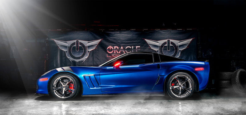 Load image into Gallery viewer, Oracle 05-13 Chevrolet Corvette C6 Concept Sidemarker Set - Tinted - No Paint
