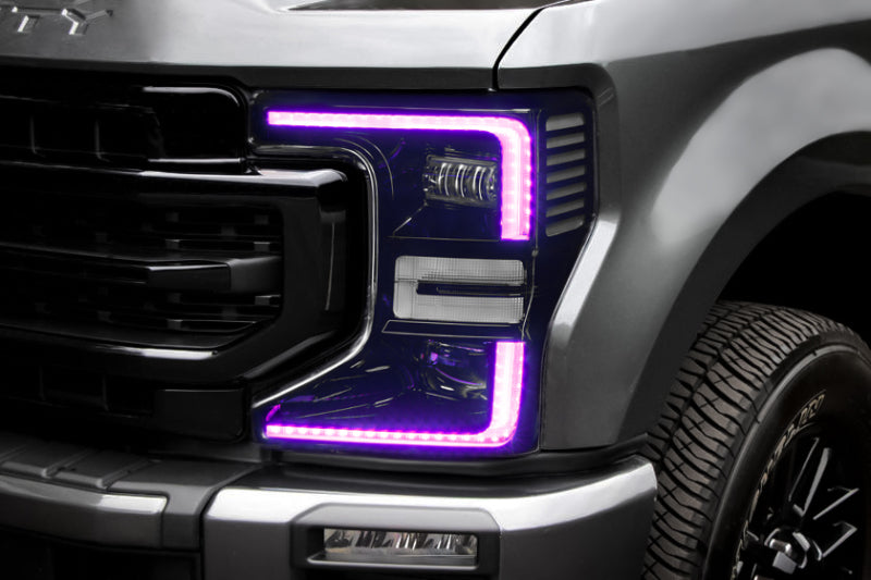 Load image into Gallery viewer, Oracle 2022 Ford F250/350 Super Duty Dynamic ColorSHIFT Headlight DRL Kit w/Switchback
