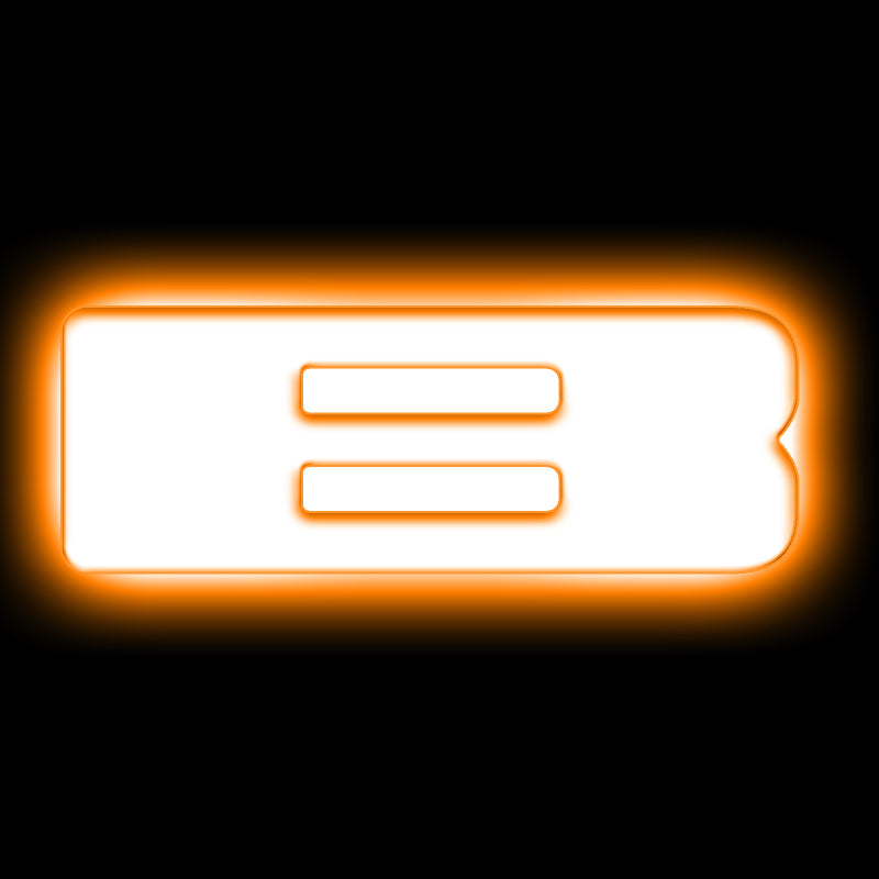 Load image into Gallery viewer, ORACLE Lighting Universal Illuminated LED Letter Badges - Matte Wht Surface Finish - B
