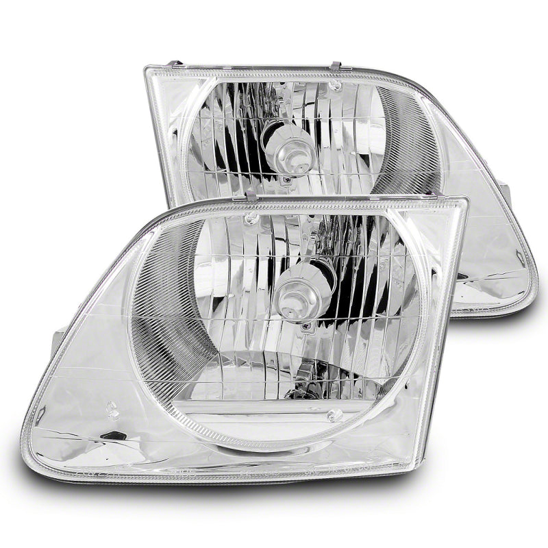 Load image into Gallery viewer, Raxiom 97-03 Ford F-150 G2 Euro Headlights- Chrome Housing (Clear Lens)
