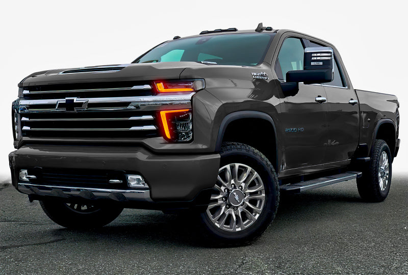 Load image into Gallery viewer, Oracle 20-21 Chevy Silverado HD 2500/3500 RGB+W Headlight DRL Upgrade Kit - ColorSHIFT
