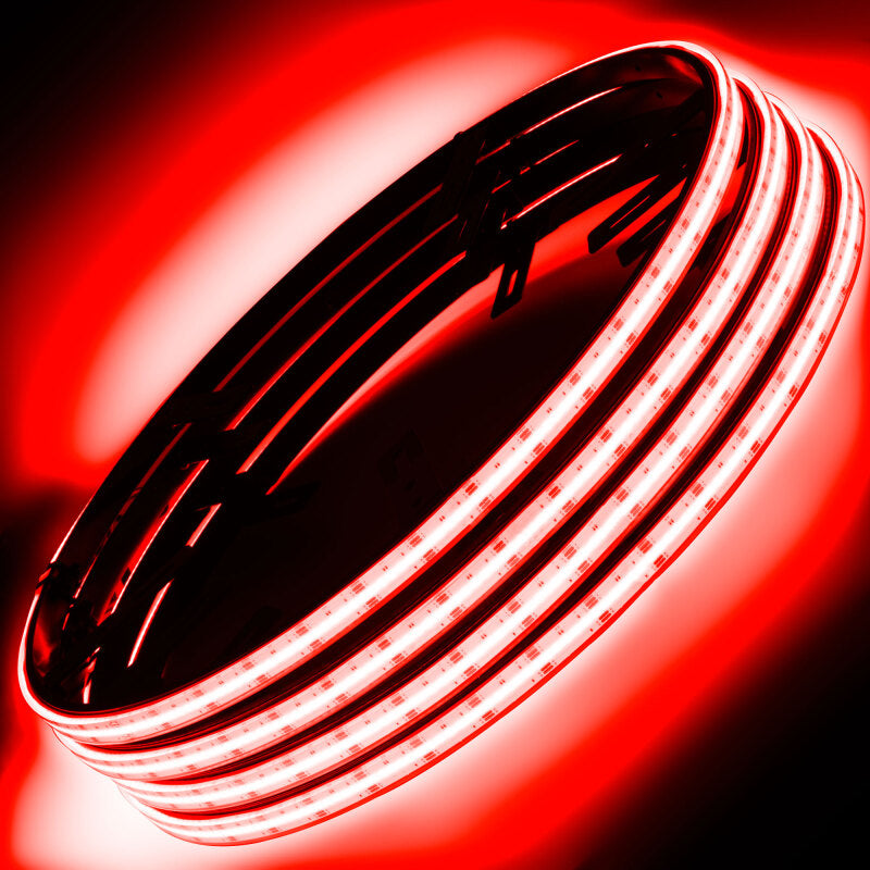 Load image into Gallery viewer, ORACLE Lighting LED Illuminated Wheel Rings 16.5in PLASMA ColorSHIFT w/BC2 Bluetooth Controller
