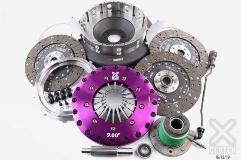 Load image into Gallery viewer, XClutch 14-19 Chevrolet Corvette 6.2L 9in Triple Solid Organic Clutch Kit
