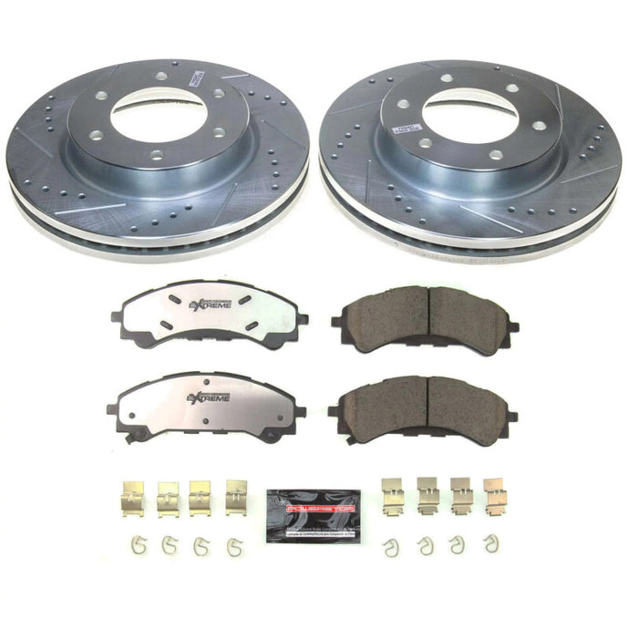 Power Stop 19-22 Ford Ranger Front Z36 Truck & Tow Brake Kit