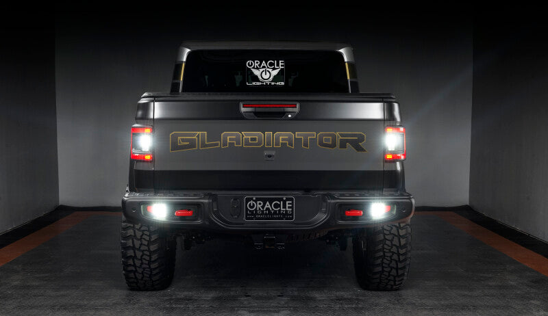 Load image into Gallery viewer, Oracle Rear Bumper LED Reverse Lights for Jeep Gladiator JT - 6000K SEE WARRANTY
