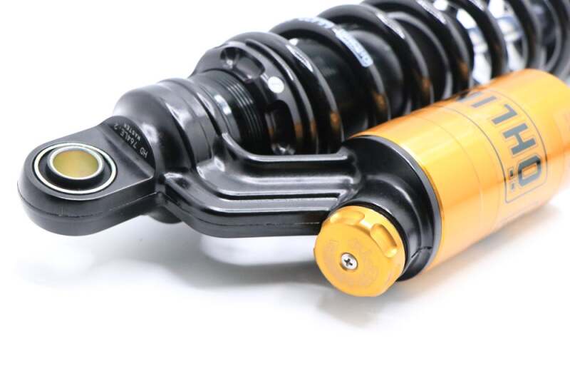 Load image into Gallery viewer, Ohlins 91-17 Harley-Davidson Dyna FXD STX 36 Blackline Shock Absorber w/ Gold Accents
