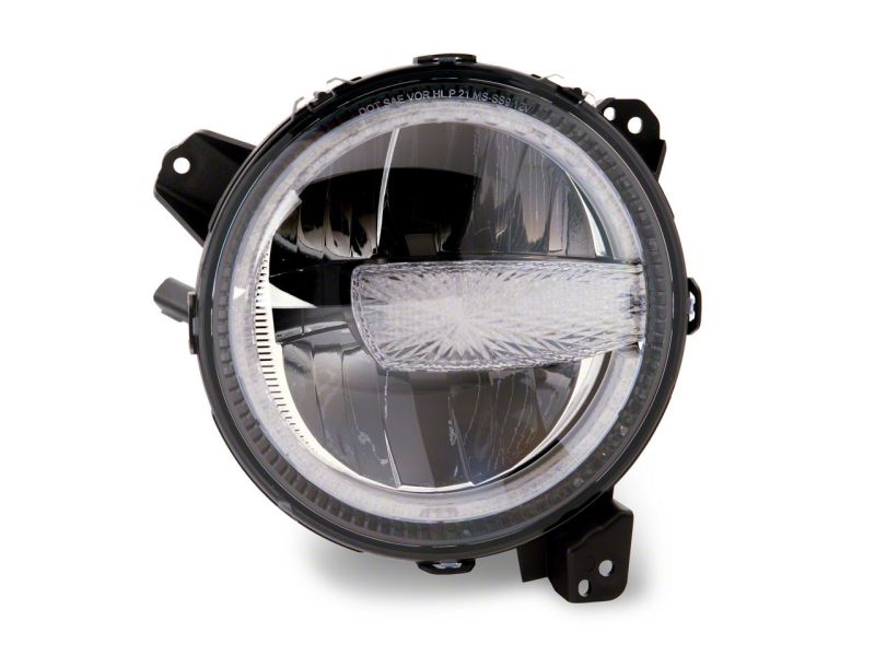 Load image into Gallery viewer, Raxiom 18-23 Jeep Wrangler JL Axial Series 9-In LED Headlights- Blk Housing (Clear Lens)
