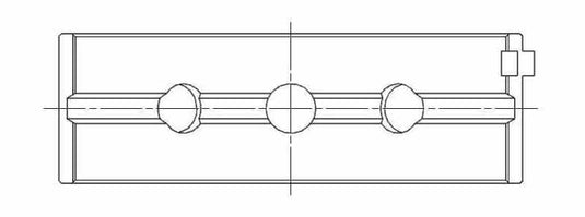 ACL Suzuki 4 M16A (1.6L) Race Series Engine Crankshaft Main Bearing Set