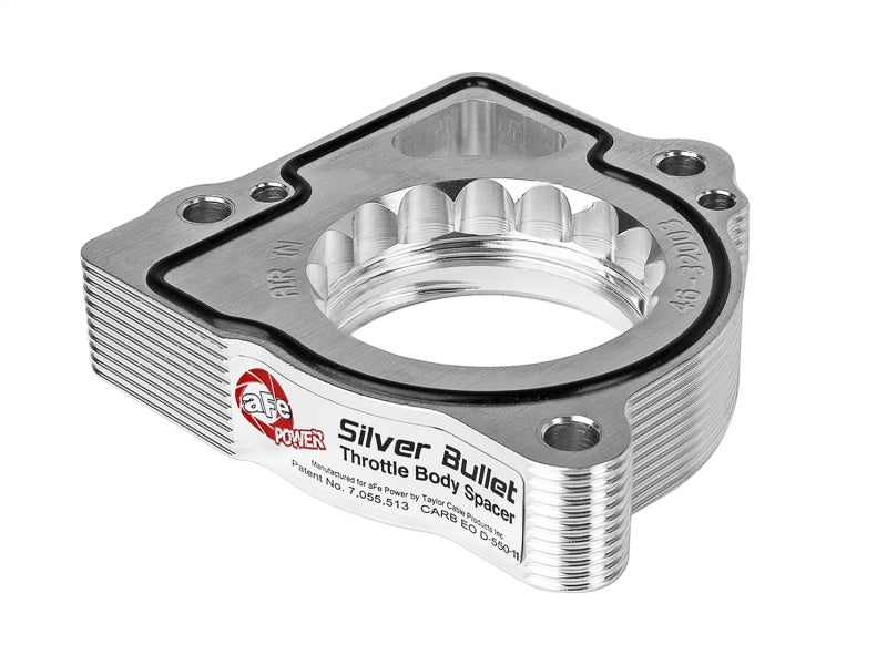 Load image into Gallery viewer, aFe Silver Bullet Throttle Body Spacers TBS Dodge Dakota/Durango 00-09 V8-4.7/5.7L HEMI
