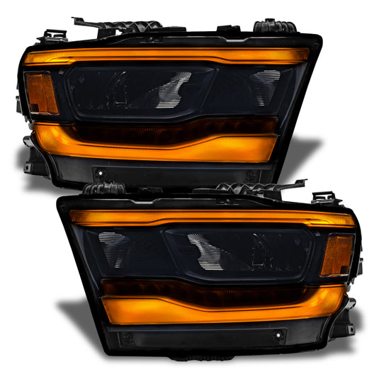 Oracle 19-21 Dodge RAM 1500 Reflector LED Headlight DRL Kit - w/Simple Controller