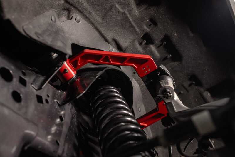 Load image into Gallery viewer, UMI Performance 15-25 Ford F-150 Adjustable Upper A-Arm Kit - Red
