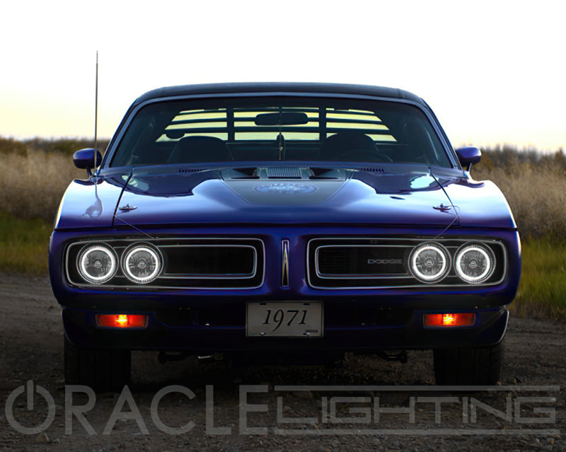 Load image into Gallery viewer, Oracle Pre-Installed Lights 5.75 IN. Sealed Beam - White Halo SEE WARRANTY
