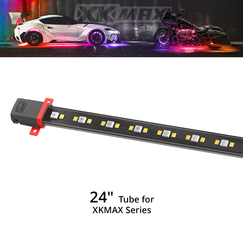 Load image into Gallery viewer, XK Glow XKmax 12in RGBW Addressable LED Light Tube
