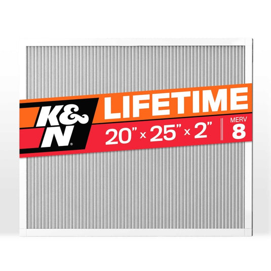K&N HVAC Filter 20 X 25 X 2 Merv 8