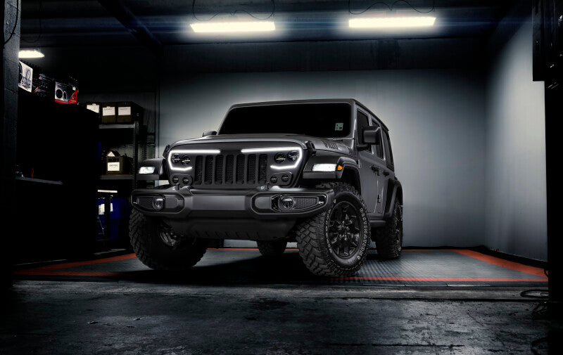 Load image into Gallery viewer, Oracle VECTOR Series Full LED Grille - Jeep Wrangler JL/JT - NA
