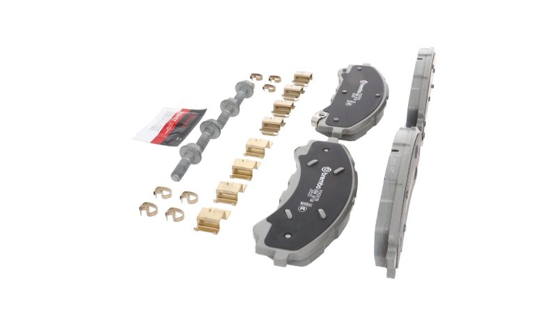 Load image into Gallery viewer, Brembo OE 21-23 Ford Bronco/19-23 Ranger PRIME Ceramic Brake Pad - Front
