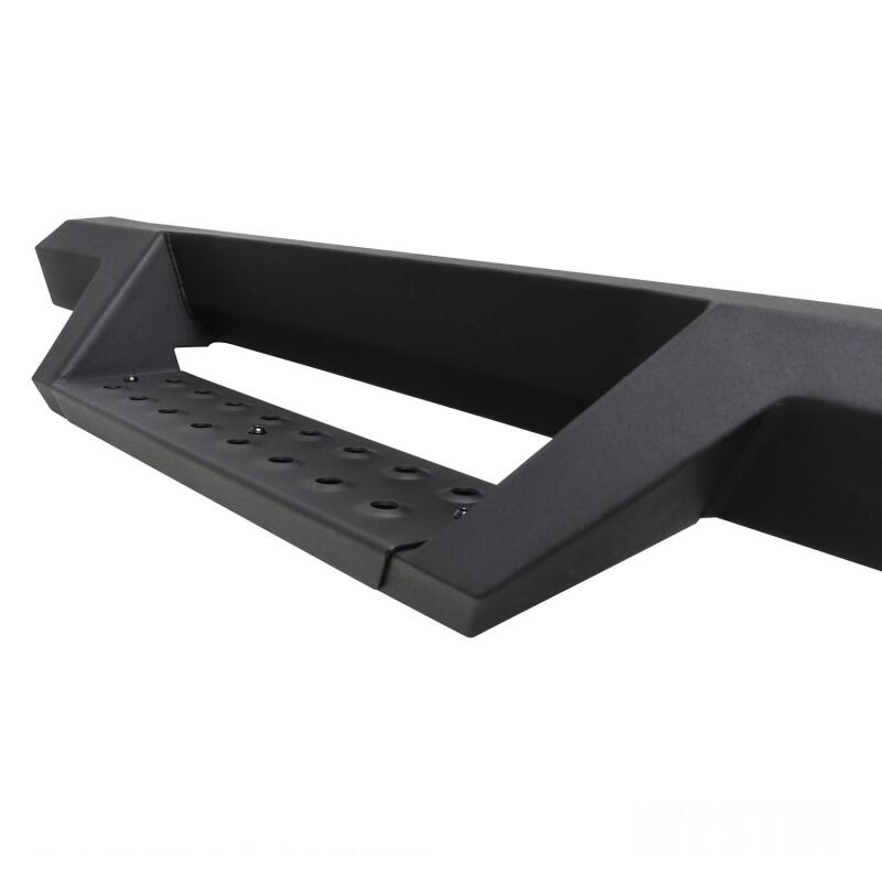 Load image into Gallery viewer, Westin/HDX 19-20 Ram 2500/3500 Crew Cab (8ft Bed) Drop Wheel to Wheel Nerf Step Bars - Txt Black
