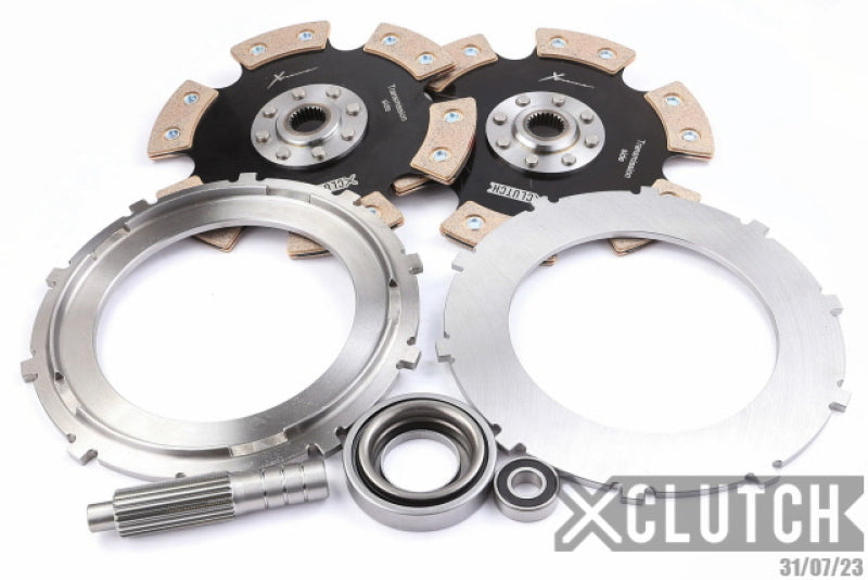 Load image into Gallery viewer, XClutch Porsche 9in Twin Solid Ceramic Multi-Disc Service Pack
