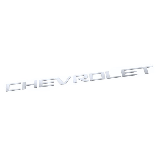 Putco 23-24 Chevrolet Colorado - Grille Letters - Stainless Steel Chevrolet Letters