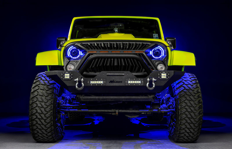 Load image into Gallery viewer, Oracle Oculus 7in ColorSHIFT Bi-LED Projector Headlights for Jeep Wrangler JK
