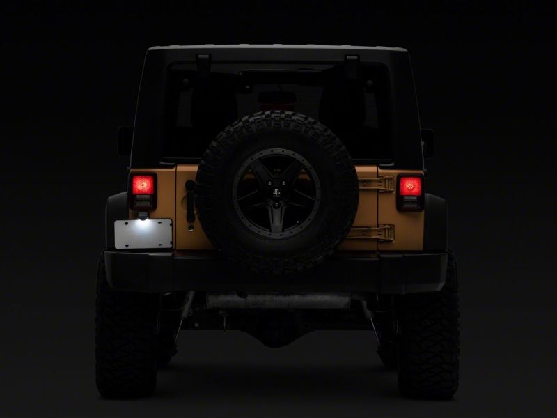 Load image into Gallery viewer, Raxiom 07-18 Jeep Wrangler JK Axial Series LED License Plate Conversion
