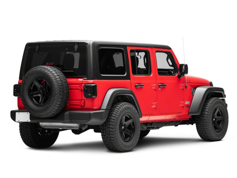 Load image into Gallery viewer, Raxiom 18-23 Jeep Wrangler JL Axial Series LED Tail Lights- Blk Housing (Smoked Lens)
