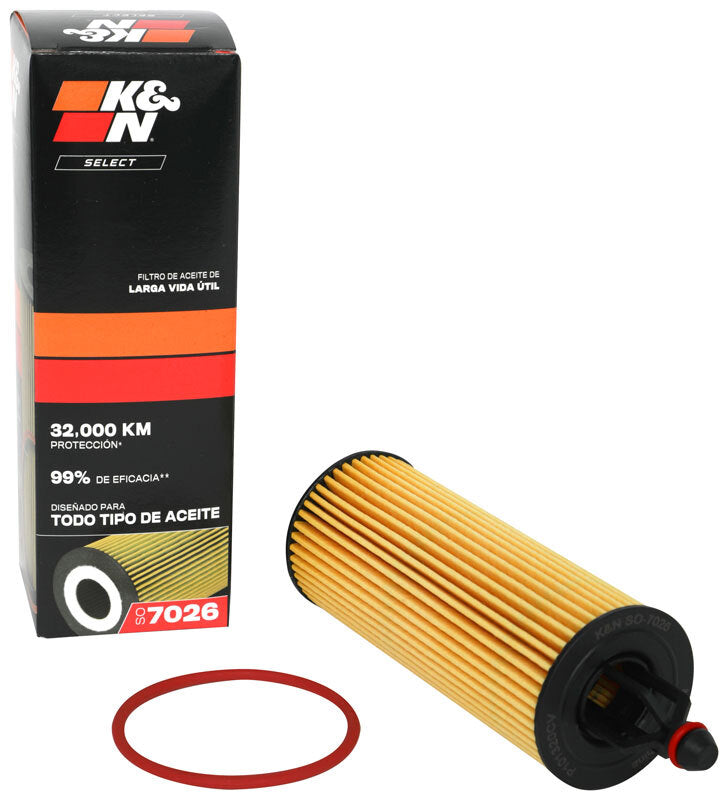 Load image into Gallery viewer, K&amp;N 14-22 Jeep Cherokee 3.6L V6 / 14-23 Chrysler 300 3.6L V6 Oil Filter
